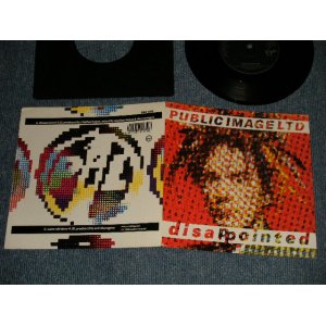 画像: Public Image Limited (P.I.L. PIL PUBLIC IMAGE LIMITED) - DISAPPOINTED  (Ex+++/MINT-) / 1989 UK ENGLAND ORIGINAL Used 7" Single