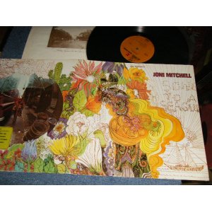 画像: JONI MITCHELL  -  JONI MITCHELL (Matrix #A) S1 30753 RS 6293 A-1  AA B)S1 30754 RS 6293 B-1 AA ) "SANTA MARIA Press in CA" (Ex++/Ex++ B-4,5:VG+++) / 1970 Version  US AMERICA ORIGINAL "2nd Press BROWN with STEREO Credit at Bottom Label Used LP 