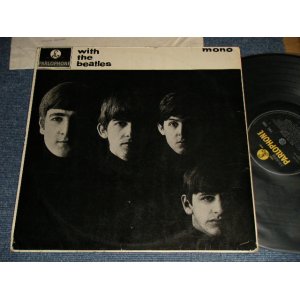画像: THE BEATLES - WITH THE BEATLES (Matrix #A)XEX-447-1N  1 1 GHP B)XEX-448-1N  1 3 GHT )(Jobete Credit Label) (4) "Jacket:GOTTA HOLD" Label: GOTTA HOLD"/"Jobete")  (Ex+/Ex++ Looks:Ex-) / 1963 UK ENGLAND ORIGINAL "YELLOW PARLOPHONE" MONO Used LP