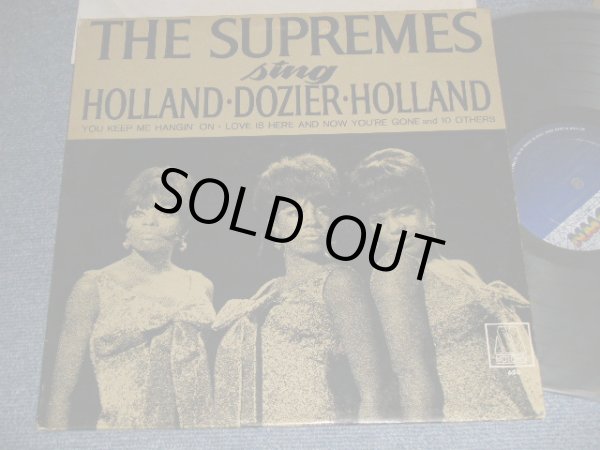 画像1: THE SUPREMES - SING HOLLAND DOZIER HOLLAND (Ex++/Ex+++ Looks:Ex++) /  1967 US AMERICA ORIGINAL MONO Used LP 