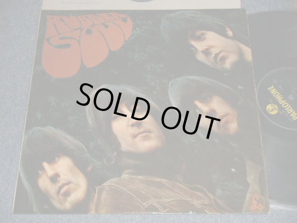 画像1: The BEATLES - RUBBER SOUL (Matrix #A)XEX 579-1 G PR B)XEX 580-1 C 36 GDL)(LOUD CUT) (Ex+++/Ex++ Looks:Ex+) / 1965 UK ENGLAND ORIGINAL "YELLOW PARLOPHONE" "MONO" Used LP