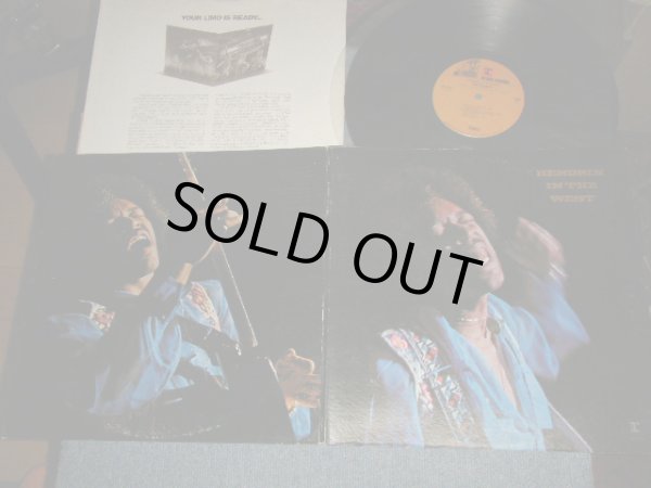 画像1: JIMI HENDRIX - IN THE WEST (Matrix #A)P MS 2049 31296-1 1 STERLING RL  B)P MS 2049 31297-1 - 1 STERLING RL ) "PITMAN Press in NJ" "RL / ROBERT LUDWIG" Master Cuts!!!(Ex++/MINT- Looks:Ex++) / 1971 US AMERICA ORIGINAL 1st Press "BROWN with STEREO Label" Used LP