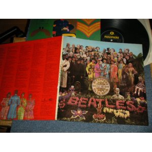画像: The BEATLES -  SGT.PEPPERS LONELY HEARTS CLUB BAND (With CUT OUTS & NOT Custom Inne) (With TAX CODE : KT on Label)  (Matrix #A) YEX 637-1  1 H B) YEX 638-1 1 GK) ( Ex+++/Ex++, Ex+++) / 1967 UK ENGLAND  ORIGINAL "YELLOW Parlophone  Label" Used LP  