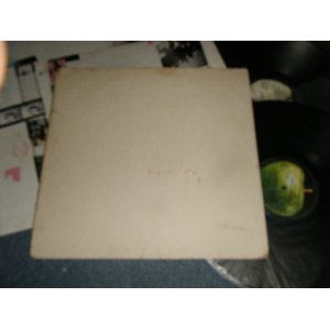 画像:  BEATLES  - THE BEATLES (WHITE ALBUM) (Matrix #1)YEX 709-1   1 TH 2)YEX 710-1  3 GDR 3)YEX 711-2  1 GAA 4)YEX 712-1  2 MP)(No.0229011) (Ex+/Ex++) / 1968 UK ENGLAND "ORIGINAL TOP LOARDED / TOP OPEN" "2nd Press 'An E.M.I. Recording' Credit Label" STEREO Used 2 LP NO Inserts(NO Poster & Black Inner)