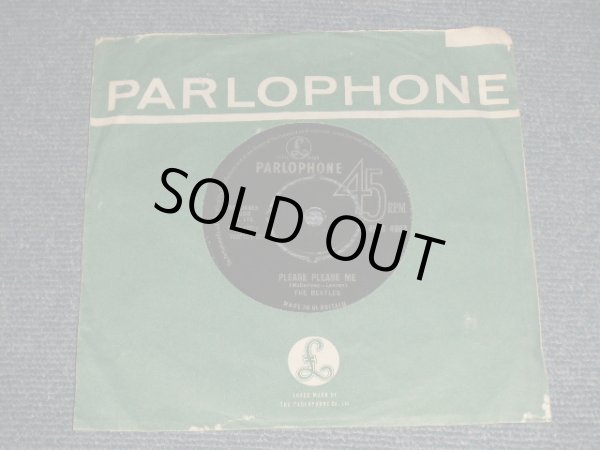 画像1: THE BEATLES - A) PLEASE PLEASE ME  B)ASK ME WHY (Matrix #A)7XCE-17217-1N MPH2 MO B)7XCE-17218-1N PMT1 PG) (Ex/Ex)/ 1963 UK ENGLAND ORIGINAL 2nd Press / RE-PRESS "BLACK Label" Used 7" Single