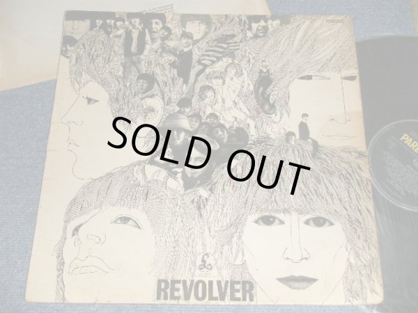 画像1: The BEATLES - REVOLVER (Matrix #A)XEX 605-2 1 LG B)XEX 606-3 1 AO) (Ex++/Ex Looks:Ex-) / 1966 UK ENGLAND ORIGINAL "YELLOW PARLOPHONE" "MONO" Used LP