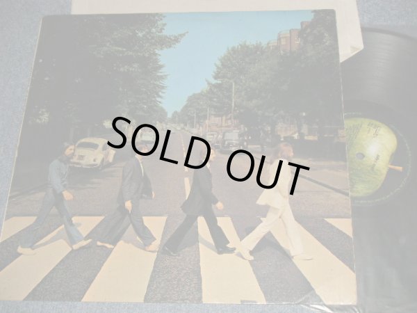 画像1: THE BEATLES - ABBEY ROAD (without/NO HER MAJESTY) (Matrix #A)YEX 749-2  3 MG B)YEX 750-1 3 PR) (Ex++/Ex++) / 1969 UK ENGLAN ORIGINAL "1st Press Label" "1st Press Jacket" Used LP   