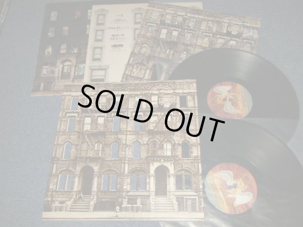画像1: LED ZEPPELIN - PHYSICAL GRAFFITI (Matrix #A)ST-SS-753309-BBB AT PR B)ST-SS-753310-BBB AT PR C)ST-SS-753311-BBB-1-111 AT F.T. PR D)ST-SS-753309-BBB-1-1111 PR) "This is a RI pressings, due to three letters "B" on matrix."(Ex++/MINT-、MINT-Ｌooks*Ex++, MINT-, MINT- Looks:Ex++) / 1975 US AMERICA ORIGINAL Used 2-LP's With ORIGINAL TWO INNER SLEEVE & INSERTS  