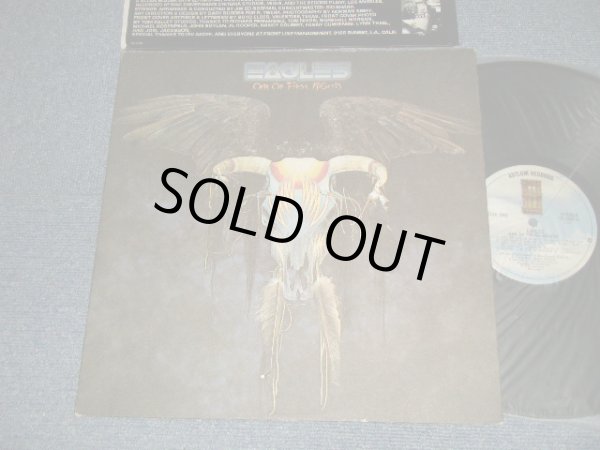 画像1: EAGLES - ONE OF THESE NIGHT (With CUSTOM INNER SLEEVE)  (Matrix #A)7E 1039-A-13-RE+ CSM S-2  DON'T WORRY --- B)7E-1039-B-B17 RE CSM S AE-S NOTHING WILL BE OK!) "CSM / SANTA MARIA Press in CA"(Ex++/Ex+++ B-3:VG) / 1974-6 Vesion US AMERICA ORIGINAL 1st Press "EMBOSSED Cover" "2nd Press CLOUD with 'W' Label" Used LP 