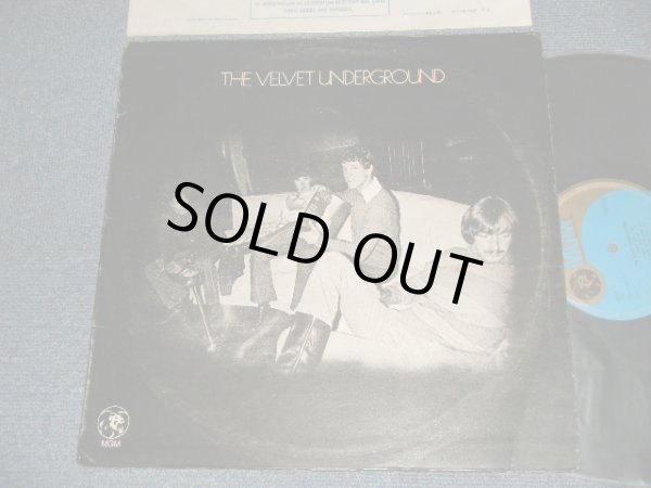 画像1: The VELVET UNDERGROUND  - The VELVET UNDERGROUND (A//2, B//2) (Ex/VG+++) / 1971 UK ENGLAND "CLOSET Mix" "BLUE/GOLD Label" Used LP