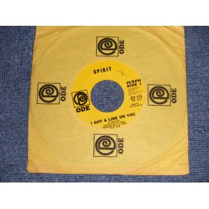画像: SPIRIT - A) I GOT ALINE ON YOU   B) SHE SMILES (Ex+++/Ex++ WOL) / 1968 US AMERICA ORIGINAL Used 7" 45rpm Single 