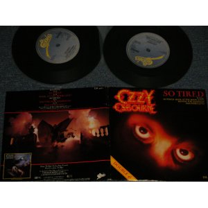 画像: OZZY OSBOURNE - SO TIRES (MINT-/MINT- B-2:Ex+++) / 1984 UK ENGLAND ORIGINAL Used Double 2 x 7" 33rpm EP with PICTURE SLEEVE 