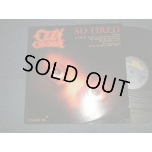 画像: OZZY OSBOURNE - SO TIRES (MINT-/MINT- B-2:Ex+++) / 1984 UK ENGLAND ORIGINAL Used 12" EP with PICTURE SLEEVE 