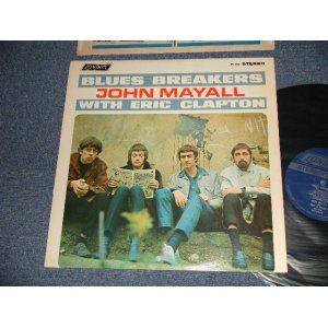 画像: JOHN MAYALL and The BLUES BRAEKERS -  BLUES BRAEKERS With ERICK CLAPTON (Matrix #A) ZAL 7297  B) ZAL 7298-3 BellSound) (MINT-/Ex++ A-1:POOR) / 1966 US AMERICA ORIGINAL Used LP 