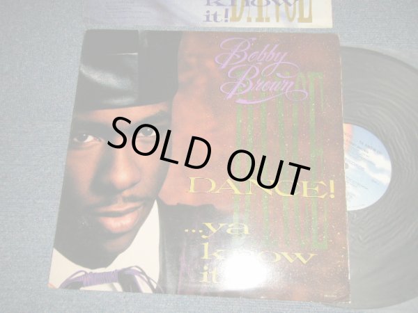 画像1: BOBBY BROWN - DANCE!... YA KNOW IT! (With CUSTO INNER) (Ex+/Ex++) /1989 US AMERICA ORIGINAL  Used LP 
