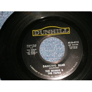 画像: The MAMAS & The PAPAS - A) DANCING BEAR  B) JOHN'S MUSIC BOX (Ex/POOR JUMP) / 1967 US AMERICA ORIGINAL Used 7" Single++