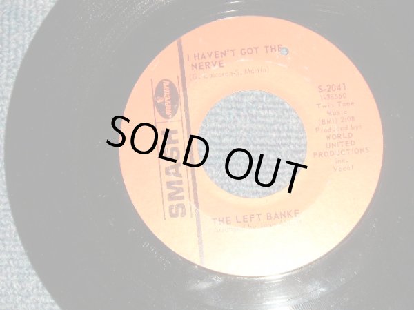 画像1: THE LEFT BANKS - A)WALK AWAY RENEE  B)I HAVEN'T GOT THE NERVE (MINT- Looks:Ex+++/MINT- Looks:Ex+++ BB) / 1966 US AMERICA ORIGINAL Used 7"45 Single