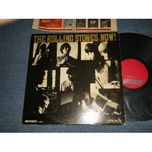 画像: ROLLING STONES - THE ROLLING STONES,NOW !(Matrix #A) ARL-6691 -1B B) ARL-6692 -1B ) (Ex++/MINT- BB for PROMO?, WOFC) / 1964 US AMERICA ORIGINAL "RED LABEL with UNBOXED LONDON Label" MONO Used LP 