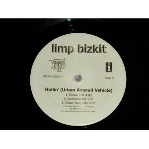 画像: LIMP BIZKIT - ROLLIN' (Ex+/Ex+++)  / 2000 US AMERICA ORIGINAL"PROMO ONLY"  Used 12"