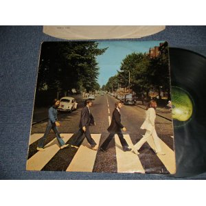 画像: THE BEATLES - ABBEY ROAD ("misaligned" Back Cover + without/NO HER MAJESTY) (Matrix #A)YEX 749-2 3 MH P  B)YEX 750-1 AOH) (Ex+/Ex++ A-4:VG++) / 1969 UK ENGLAN ORIGINAL "1st Press Label" "'misaligned' 1st Press Back Cover / Jacket" Used LP   