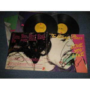 画像: ROLLING STONES - LOVE YOU LIVE (with CUSTOM INNER) (Matrix #A)ST-RS-773937-BBB 1-111 PRC STERLING   B)ST-RS-773938-AAA  + -1-11  C)ST-RS-773939-AAA +-1-111 STERLING    D)ST-RS-773940-AAA 1-1111   STERLING)  "PRC RECORDING COMPANY Press in RICHMOND in INDIANA" "MASTERED by STERLIN" (Ex++/Ex++) / 1977 US AMERICA ORIGINAL 1st Press "DIST by ATLANTIC 75 ROCKFELLER Label" Used 2 LP's 