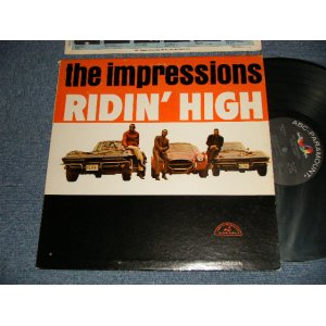 画像: The IMPRESSIONS - RIDIN' HIGH (Ex++/Ex+++) / 1966 US AMERICA ORIGINAL "MONO" Used  LP 