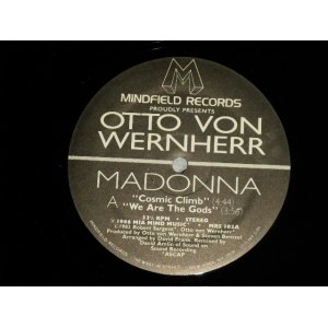 画像: MADONNA & Otto Von Wernherr - Cosmic Climb(Ex++/MINT-) / 1986 US AMERICA ORIGINAL Used 12" EP
