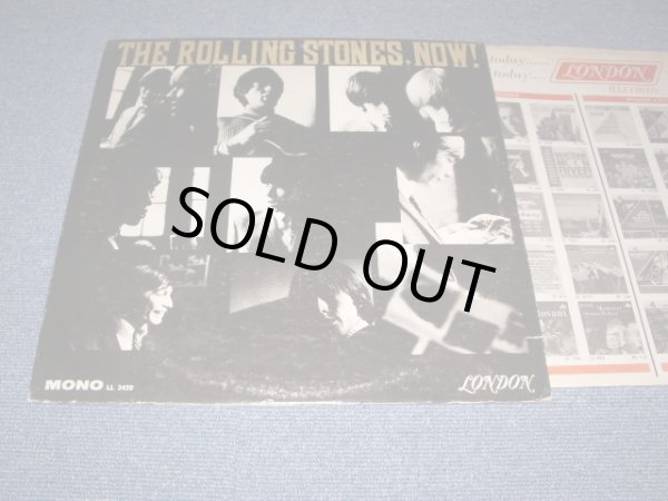 画像1: ROLLING STONES - THE ROLLING STONES,NOW (Matrix # A) ARL-6691 -1C B) ARL-6692 -1C ) (Ex-/Ex+++ Looks:MINT- EDSP) / 1965 US AMERICA ORIGINAL "MAROON LABEL" MONO Used LP Visual MINT- Condition 