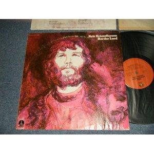 画像: KRIS KRISTOFFERSON - BORDER LORD (With LYRIC INSERTS) (VG/Ex+++ WTRDMG) / 1972 US AMERICA ORIGINAL Used LP