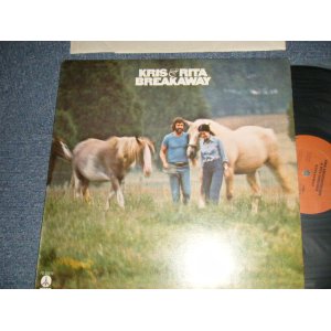 画像: KRIS KRISTFFERSON & RITA COOLIDGE - BREAKAWAY (MINT-/Ex+++ Looks:MINT-) / 1974 US AMERICA ORIGINAL Used LP