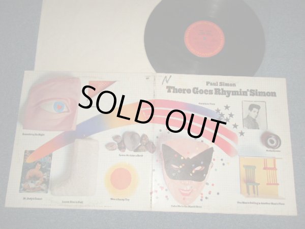 画像1: PAUL SIMON (SIMON & GARFUNKEL) - THERE GOES RHYMIN' SIMON  (Matrix #A)T2 PAL 32280-2C STERLING LH 2 B)T1 PBL 32280-2C STERLING LH 2) "TERRE HAUTE Press in INDIANA"  (Ex+/MINT- Looks:Ex+++ WOFC) / 1973 US AMERICA ORIGINAL Used LP