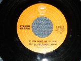 画像: SLY & The FAMILY STONE - A)If You Want Me To Stay  B)Babies Makin' Babies (Ex++/Ex++)  / 1973 US AMERICA ORIGINAL Used 7" Single 
