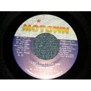 画像: DIANNA ROSS - A)LAST TIME I SAW HIM   B) SAVE THE CHILDREN (Ex++++/Ex+++)  / 1973 US AMERICA ORIGINAL Used 7"45 