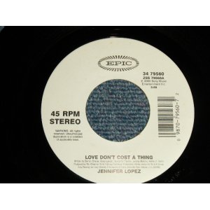 画像: Jennifer Lopez   Love Don't Cost A Thing (MINT-/MINT-)  / 2000 US AMERICA ORIGINAL Used 7" 45 rpm Single  