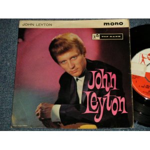 画像: JOHN LEYTON - JOHN LEYTON (Ex++/Ex+++)  / 1963 UK ENGLAND ORIGINAL Used  7" 45rpm EP with PICTURE SLEEVE