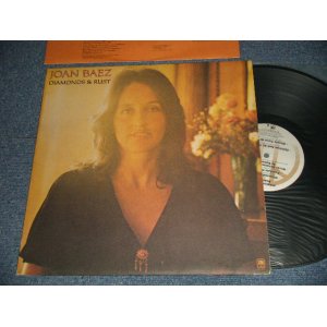 画像: JOAN BAEZ - DIAMONDS & RUST (With CUSTOM INNER SLEEVE)(Ex+++, Ex-/Ex++++ TEAROBC) / 1975 US AMERICA ORIGINAL  Used LP 
