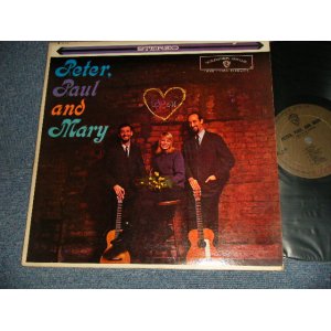 画像: PP&M PETER PAUL & MARY - PETER PAUL & MARY (Ex++/VG+++ Looks:VG++) / 1962 US AMERICA ORIGINAL 1st Press "GOLD Label" "STEREO" Used LP