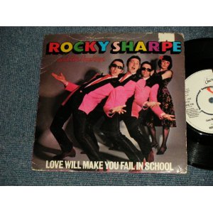 画像: ROCKY SHARPE and The REPLAYS - A) Love Will Make You Fail In School   B) A Girl Like You (Ex/Ex+++ TEAROFC)  / 1979 UK ENGLAND ORIGINAL Used 7" Single With Picture Sleeve