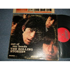 画像: ROLLING STONES - OUT OF OUR HEADS (Matrix #A)ARL-6791-1C △8210 B)ARL-6792-2C △8210-X) "MR/ MONARCH Press in CA”(VG+/Ex+ Looks:VG+++ WOBC) /  1965 US AMERICA ORIGINAL "RED with Boxed LONDON Label" MONO Used LP