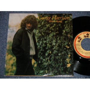 画像: GEORGE HARRISON (THE BEATLES) - A)BLOW AWAY  B)SOFY-HEARTED HANA  (Ex+++/MINT-) / 1979 US AMERICA ORIGINAL Used 7" Single with PICTURE SLEEVE