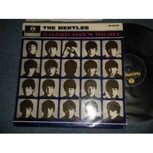 画像: THE BEATLES - A HARD DAYS NIGHT (Matrix #A)XEX-481-3N 1 GOL B)XEX-482-3N 3 GAM)(Ex++, Ex-/Ex+++) /1964 UK ENGLAND ORIGINAL "YELLOW PARLOPHONE Label" MONO Used LP
