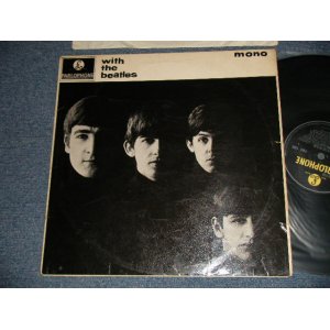 画像: THE BEATLES - WITH THE BEATLES (Matrix #A)XEX-447-1N  1 MT  B)XEX-448-1N  1 GA)(Jobete Credit B-7 Label) (Jacket:GOTTA HOLD" Label: GOTTA HOLD")  (Ex+, Ex/Ex++ SPLIT) / 1963 UK ENGLAND ORIGINAL "YELLOW PARLOPHONE" MONO Used LP