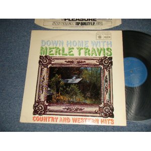 画像: MERL TRAVIS - DOWN HOME WITH (Ex+/MINT-) / 1962 UK ENGLAND ORIGINAL MONO Used LP  