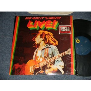 画像: BOB MARLEY & The WAILERS - LIVE! (MINT/MINT-) / 1989 US AMERICA Reissue Used LP