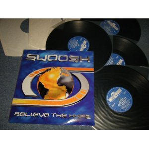 画像: Swoosh - Believe The Hype (DRUM 'N BASS) (Ex+++/MINT-)  / 1998 UK ENGLAND ORIGINAL Used 4-LP