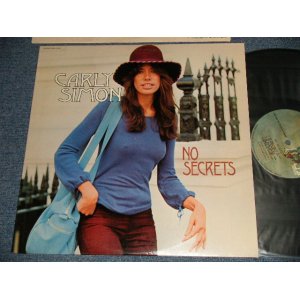画像: CARLY SIMON - NO SECRETS (With CUSTOM SLEEVE) (Matrix #A)T EKS 75049 A3 RE CTH B)T1 EKS 75049 B6CTH ) "TERRE HAUTE Press in INDIANA"(Ex++/MINT-) / 1972 US AMERICA ORIGINAL "BUTTERFLY Label" Used LP 