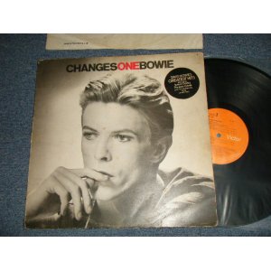 画像: DAVID BOWIE - CHANGES ONE BOWIE (With HYOE SEAL) (Ex++/Ex++) / 1976 UK ENGLAND ORIGINAL "ORANGE Label" Used LP