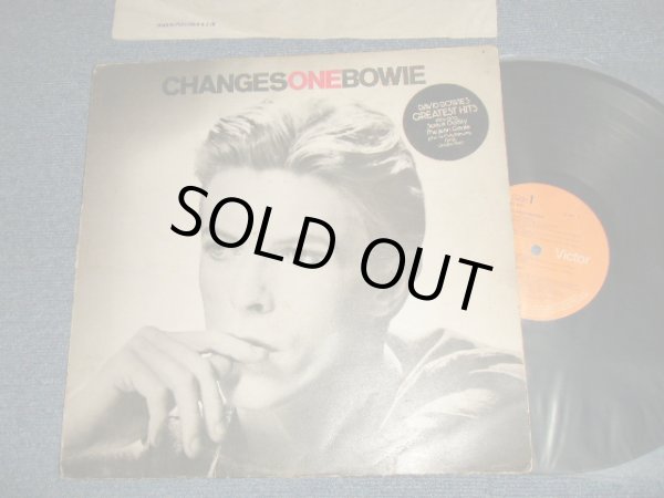 画像1: DAVID BOWIE - CHANGES ONE BOWIE (With HYOE SEAL) (Ex++/Ex++) / 1976 UK ENGLAND ORIGINAL "ORANGE Label" Used LP