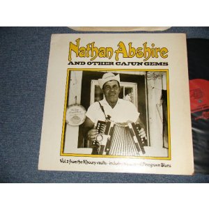 画像: V.A. Various - Nathan Abshire And Other Cajun Gems (Ex++/MINT) / 1972 US AMERICA ORIGINAL Used LP