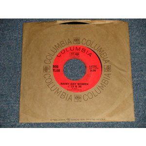 画像: BOB DYLAN - A)RAINYDAY WOMAN 12 & 35  B)PLEDING MY TIME (Ex+++/Ex+++) / 1966 US AMERICA ORIGINAL Used 7"SINGLE